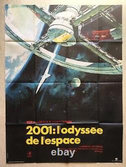 2001: A Space Odyssey Original Poster R80 Large French Movie Poster