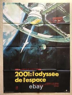2001: A Space Odyssey Original R80 Large French Movie Poster
