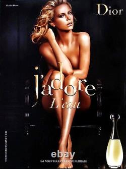 Affiche Dior J'adore Charlize Theron 4x6 Ft Shelter Original Fashion Poster