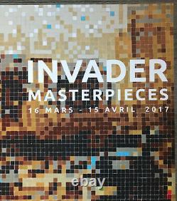Affiche Invader Galerie Lefevre Masterpieces Exhibition 2017 Poster Street Art