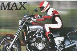 Affiche Poster Moto Yamaha V-max V Max 1200 Period Original Made In Japan Burn