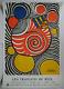 Alexander Calder Lithograph Signed Poster In 1979 Lithographic Signed Poster
