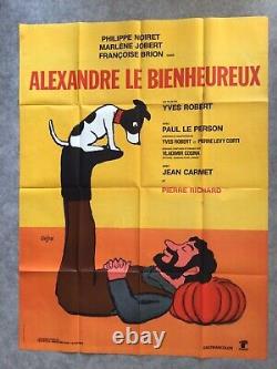 Alexandre the Blessed Cinema Poster Ress'70-80 Original Movie Poster Noiret