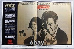 Ambush Getaway Original Poster 48x31cm 1912 1972 Peckinpah McQueen
