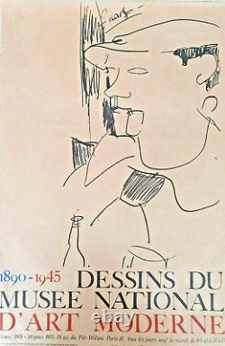Amedeo Modigliani - Picasso Portrait - Kraft Paper - Original Poster - 1974
