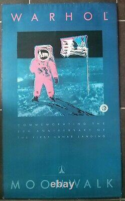 Andy Warhol Moonwalk 20th Anniversary Poster Old/original Poster 1989