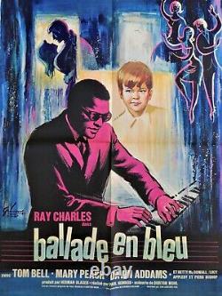 Ballad In Blue Poster Original Poster 60x80cm 23x32 1965 Ray Charles