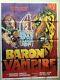 Baron Vampire (mario Bava) / Movie Poster 1971 Original French Movie Poster