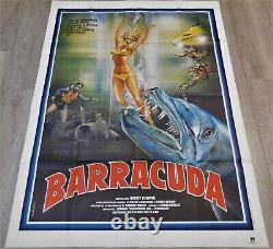 Barracuda Poster Original Poster 120x160cm 4763 1978 Wayne Crawford