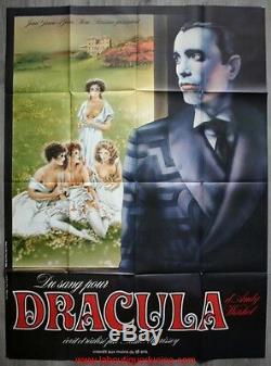Blood For Dracula Poster Cinema Movie Poster 160x120 Original Andy Warhol