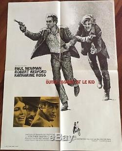 Butch Cassidy And The Kid / Newman / Redford / Displays / Cinema / Post / Original