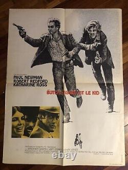 Butch Cassidy And The Kid / Newman / Redford/ Poster / Cinema / Poster / Original