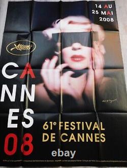 CANNES FILM FESTIVAL OFFICIAL Original Poster 120x160cm 4763 2008 D LYNCH