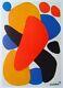 Calder Alexander Poster Boomerang Signed Signed Poster Tel Aviv 1977 Pop Art