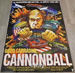 Cannonball Poster Original Poster 120x160cm 4763 1976 David Carradine