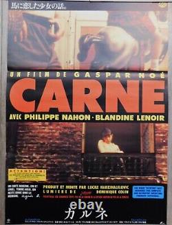 Carne Poster Original Japan Poster 51x72cm 2028 1991 Gaspar Noe Philippe Nahon