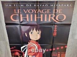 Chihiro's Travel Poster Original Poster 120x160cm 4763 2001 Miyazaki