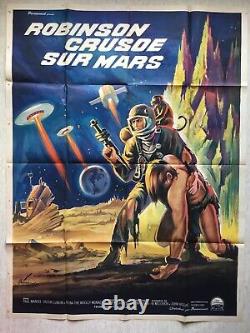 Cinema Poster Robinson Crusoe on Mars Original Large French Movie Poster 64