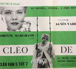Cleo From 5 A 7 Agnes Varda 1962 Corinne Marchand Poster Poster Original