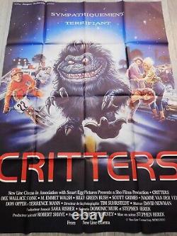 Critters Original Poster 120x160cm 4763 1986 Stephen Herek