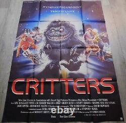 Critters Original Poster 120x160cm 4763 1986 Stephen Herek