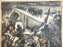 Displays Charles Fouqueray 1916 Serbian Day Original 1916 French Post