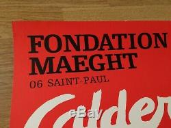 Displays Original Post Alexander Calder Maeght Foundation Saint Paul 1969
