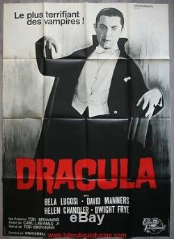 Dracula 1931 Original Shows Cinema / Movie Poster Tod Browning
