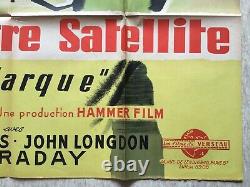 Earth Against Satellite (view Eo 1958) Original Grande French Movie Poster