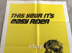 Easy Rider 1969 Dennis Hopper Peter Fonda Original Poster