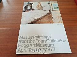 Edgar Degas Original Exhibition Poster Poster Fogg Museum 1977