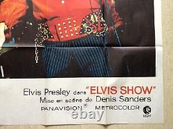Elvis Show Cinema Poster 1971 Original Movie Poster Elvis PRESLEY (Sanders)