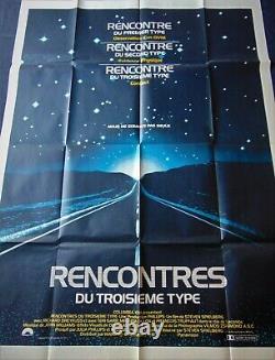 Encounters Of The 3rd Type Poster Original 120x160cm Poster 47 63 1977