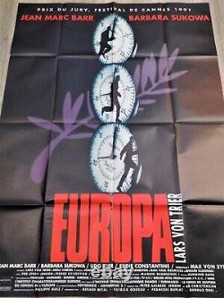 Europa Original Poster 120x160cm 4763 1991 Lars von Trier Max V Sydow