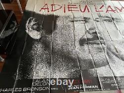 Farewell The Friend / Alain Delon / Charles Bronson / Poster / Poster / Original / 1968