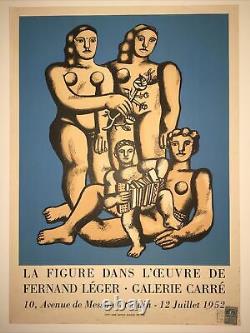 Fernand Léger Original Lithograph Poster 1952 Original Poster