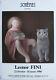 Fini Leonor Original Poster 1986 Cat Surrealism