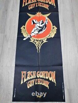 Flash Gordon Original Poster 60x160cm 23x63 1980 Muti Guy The Flash