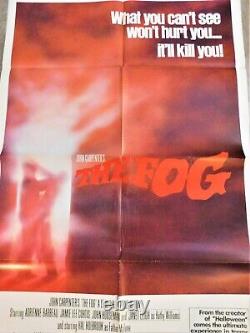 Fog Poster Us Original Poster 68x104cm 27x41 1980 John Carpenter J. L. Curtis
