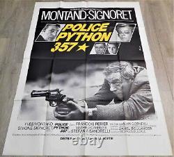 Font Python 357 Poster Original Poster 120x160cm 4763 1976 Montand Signoret