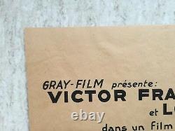 Forfaiture (eo 1937 Litho Movie Poster) L'herbier French Original Movie Poster