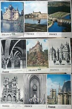 France Tourism Set Of 129 Old/original Travel Posters 1957-64