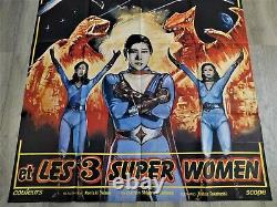 Gameka and the 3 Super Women Original Poster 120x160cm 4763 1980