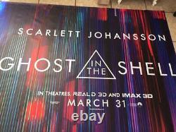 Ghost In The Shell 12ftx5ft Cinema Vinyle 1 Faces Authentic Regal Cinema