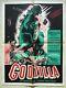 Godzilla (cinema Poster Eo 1954) Gojira Kaiju Original French Movie Poster