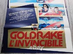 Goldorak Grendizer Original Italian Poster 67x96cm 2637 1975 Toei