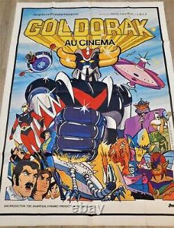 Goldorak In Cinema Poster Original Poster 120x160cm 4763 1979 Grendizer Toei