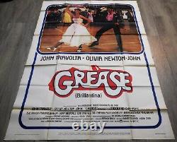 Grease Italian Original Poster 2 Parts 140x200cm 5578 1978 Travolta
