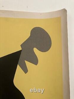 Hans Arp original exhibition poster 1955 Berggruen Jean Arp original poster