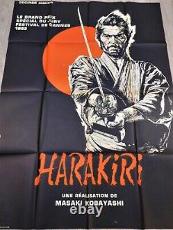 Harakiri Poster Original Poster 120x160cm 4763 1962 Masaki Kobayashi